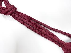 正絹　手組帯締め